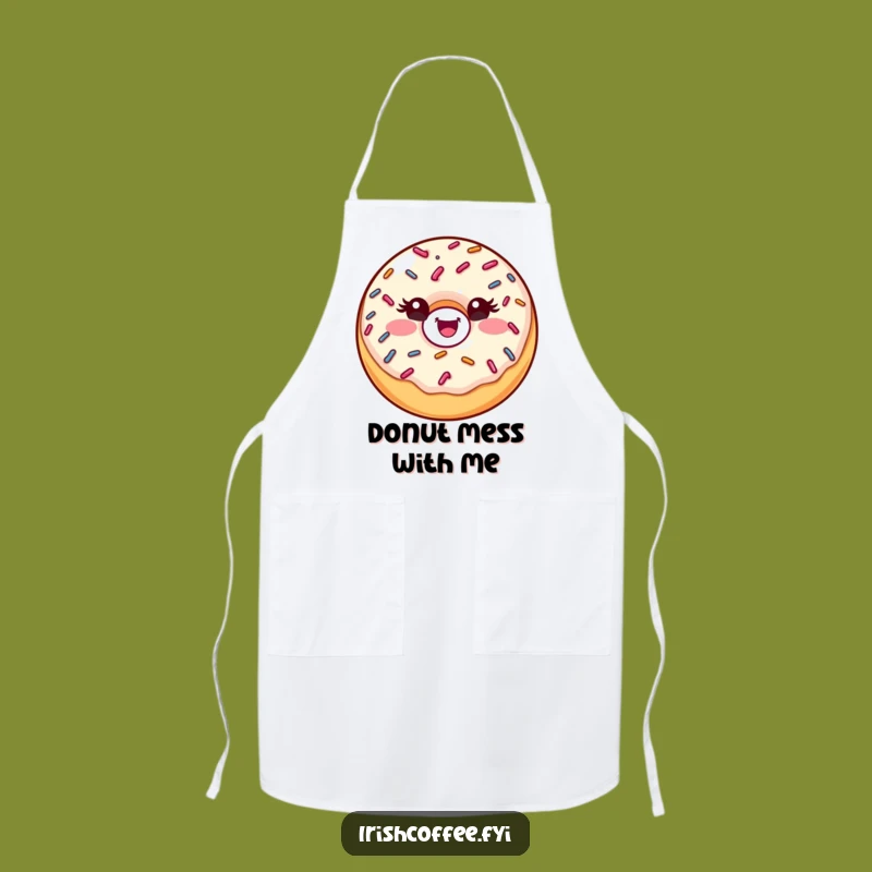 Funny Donut Wink Apron: Cook with Sprinkles & Smiles, A Humorous Kitchen Gift