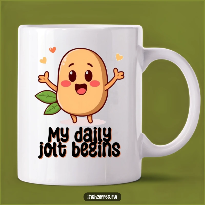Funny Popping Coffee Bean Mug: The Perfect Funny Gift for Coffee Lovers