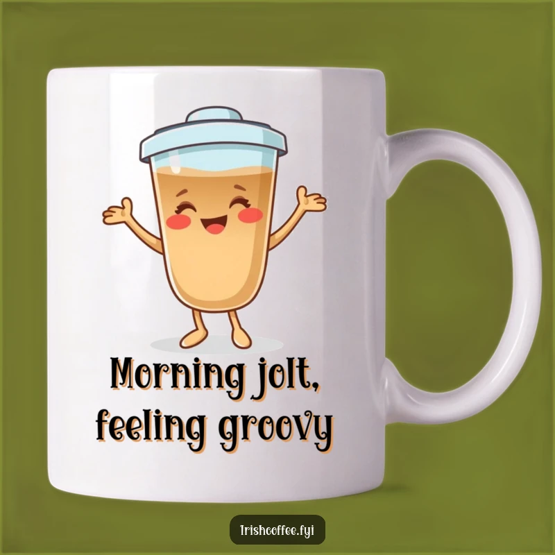 Funny Coffee Dance Mug: A Hilarious Gift for Your Morning Brew Lover