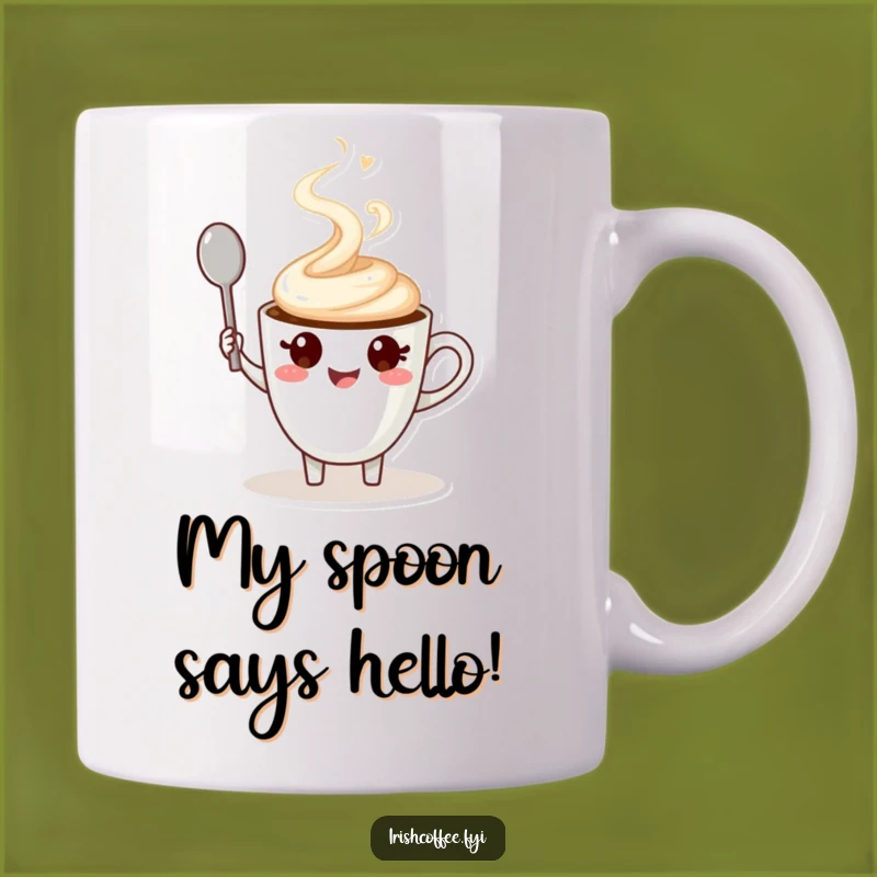 Funny Coffee Cup Character Mug a Cheerful Gift for Coffee Lovers