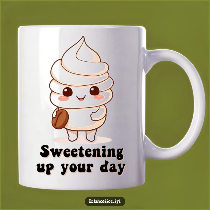 Funny Whipped Cream Coffee Mug: A Sweet Treat for Coffee Lovers