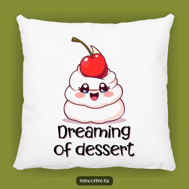 Cozy Funny Whipped Cream Balance Pillow: Soft Cushion with a Balancing Dollop, Cozy Funny Gift