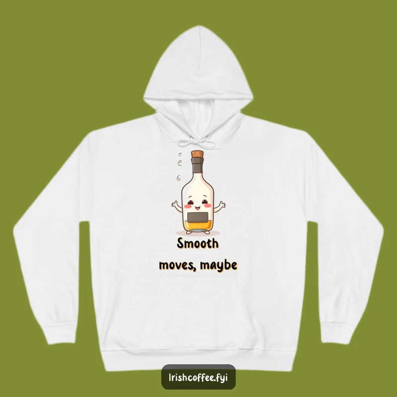 Cozy Funny Whisky Dance Hoodie: Warm Comfort with a Wobbly Bottle, Ideal Funny Gift