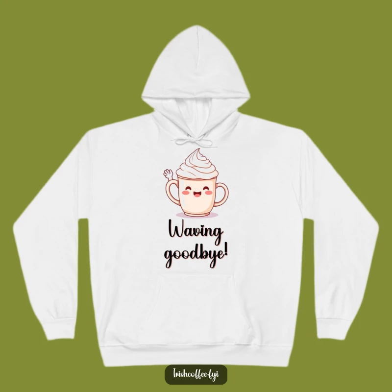 Funny Whipped Cream Hoodie - Cozy Up With This Cheerful Wave - Perfect Funny Gift