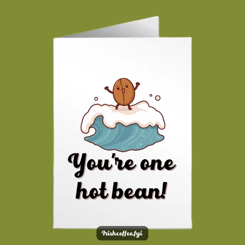 Free Printable Coffee Bean Congrats Card: Celebrate with a Dance