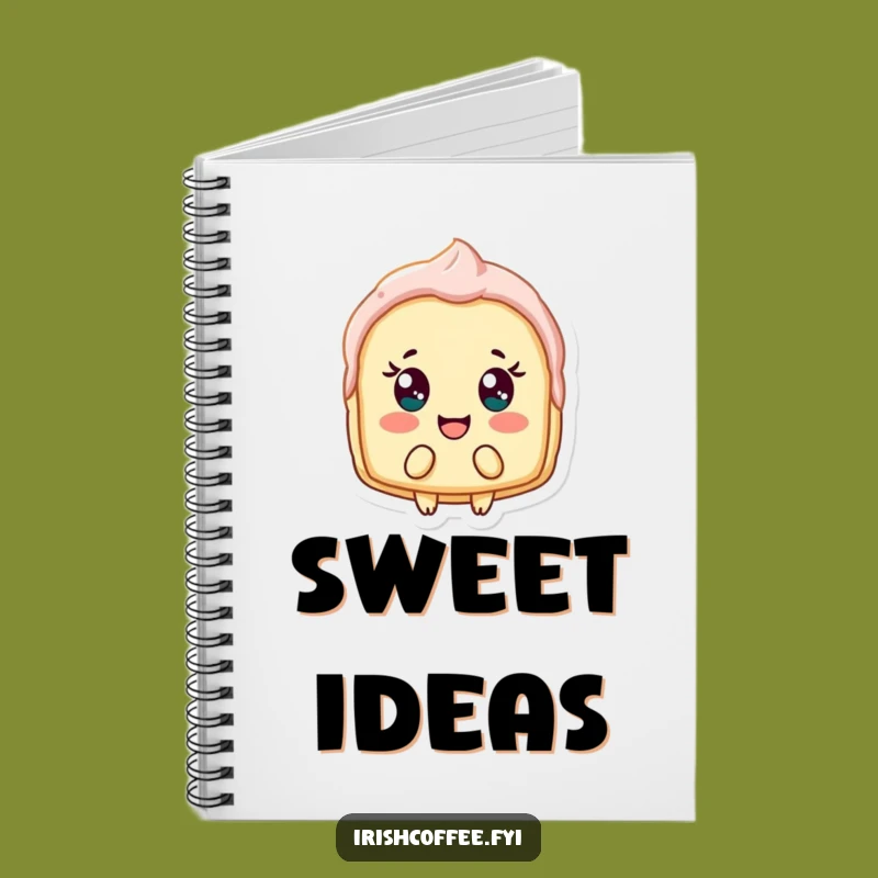 Funny Delighted Pastry Notebook: Jot Down Sweet Ideas with Humor
