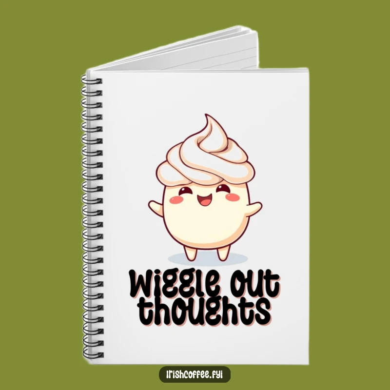 Funny Wiggle Topping Notebook: Jot Down Ideas with Joy, a Hilarious Gift