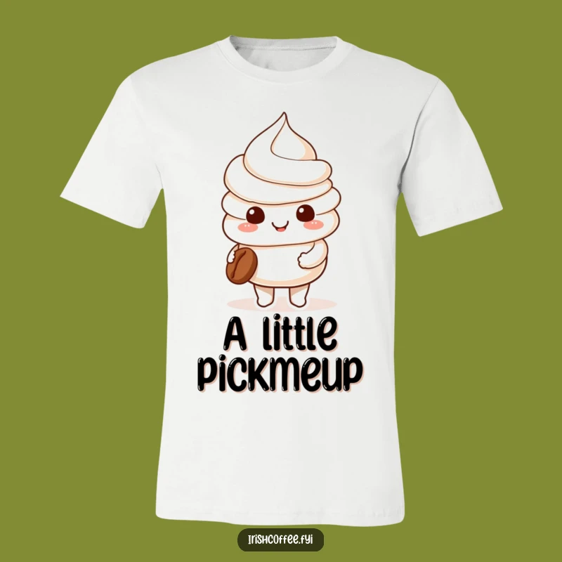 Funny Whipped Cream Coffee T-Shirt: Wear Your Love for Sweet Sips