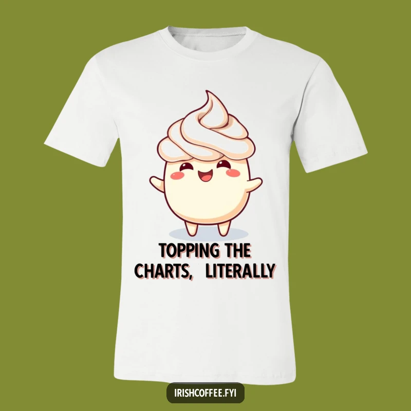 Funny Wiggle Topping T-Shirt: Wear Your Joyful Energy with this Tee